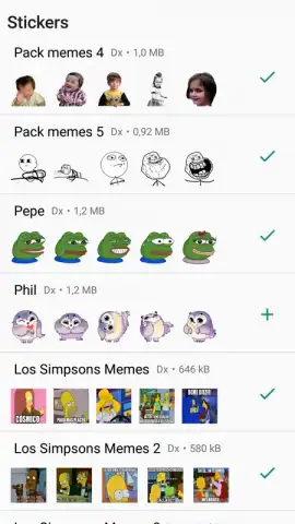 Stickers WhatsApp скриншот 5