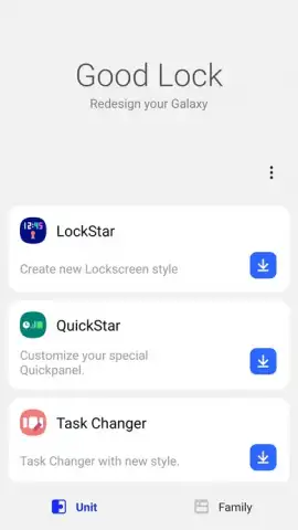 Samsung Good Lock скриншот 1