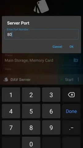 WebDav Server скриншот 3