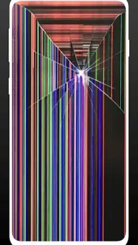 Prank Broken Screen Wallpaper скриншот 2