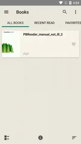 PocketBook Reader скриншот 1