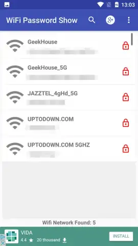 WiFi Password Show скриншот 3