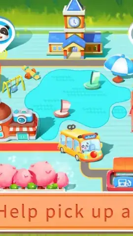 Baby Panda’s School Bus скриншот 3