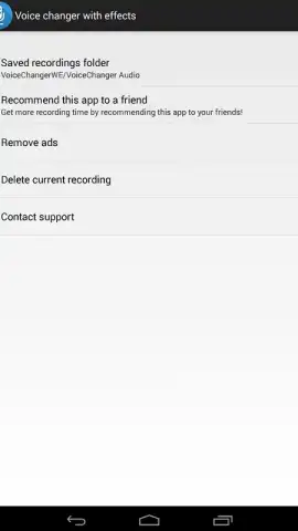 Voice Changer With Effects скриншот 1