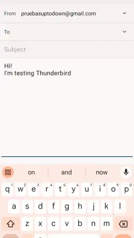 Thunderbird скриншот 4