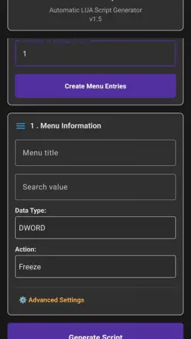 GG Script Generator скриншот 5