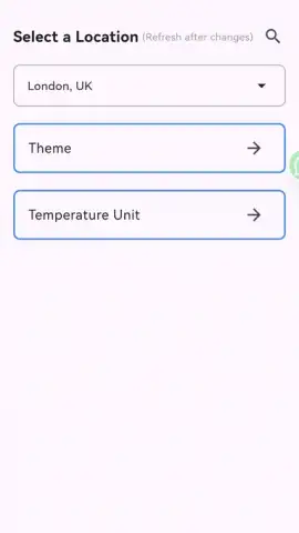 Weather Forecast App скриншот 3
