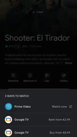 Google TV скриншот 5