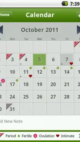 Period Tracker скриншот 4