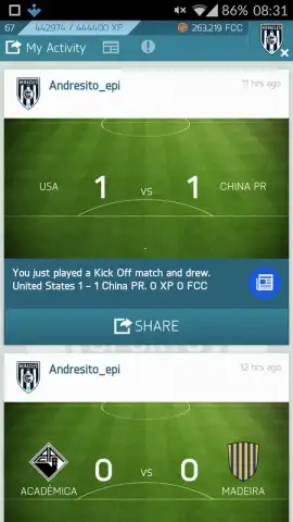 EA SPORTS FIFA 16 Companion скриншот 1
