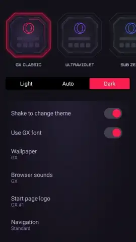 Opera GX скриншот 6