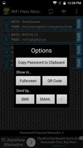 FREE WiFi Password Recovery скриншот 4