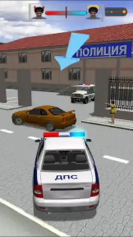 Traffic Cop Simulator 3D скриншот 8