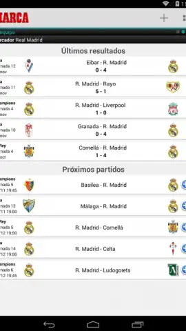 Marca.com скриншот 4
