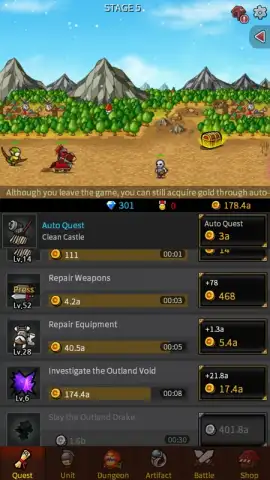 Endless Frontier скриншот 1
