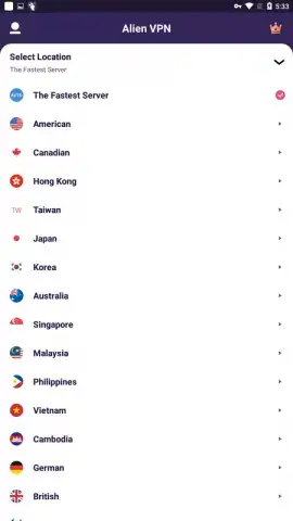 Alien VPN скриншот 2
