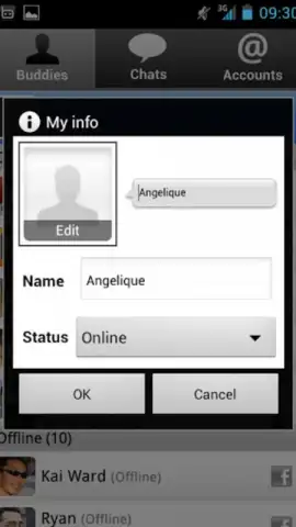 eBuddy Messenger скриншот 1