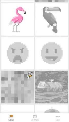 Pixel Art - Color by Number Book скриншот 7