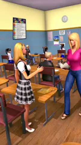 My High School Games Girl Life скриншот 4