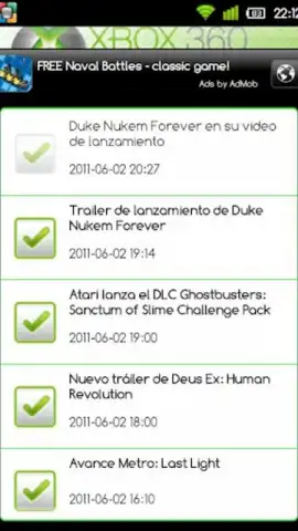 Xbox 360 Noticias скриншот 1