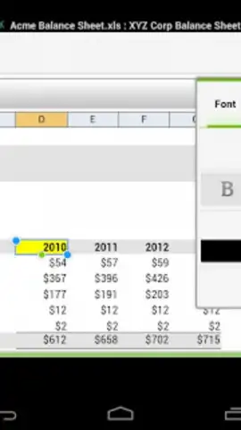 Quickoffice - Google Apps скриншот 4