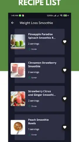 Diet Smoothie Recipes скриншот 6