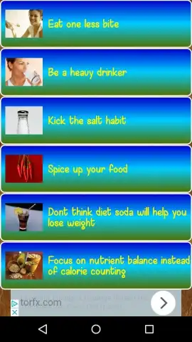 Tips for weight-loss скриншот 5