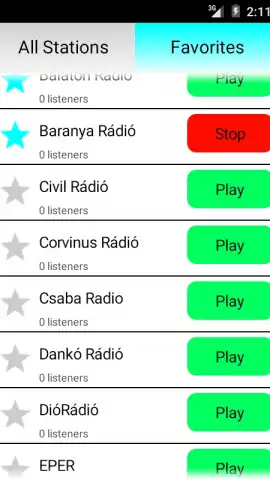 Hungarian Radio Online скриншот 3