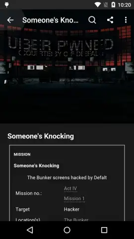 Wikia Watch Dogs скриншот 1