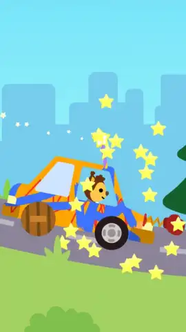 Car game for kids and toddler скриншот 8