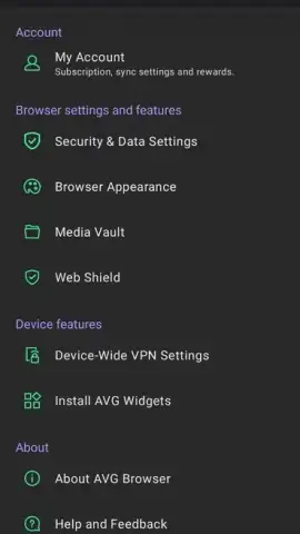 AVG Browser скриншот 2