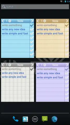 Note To Do. Widget скриншот 4