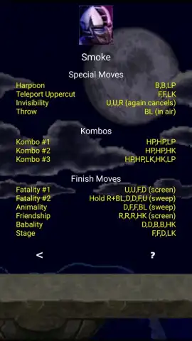 Mortal Kombat Moves скриншот 2