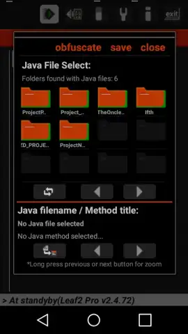 Leaf Pro Java Obfuscator скриншот 4