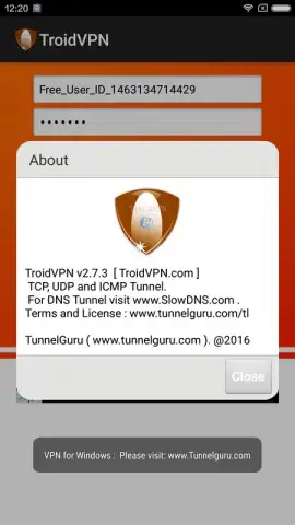 Troid VPN скриншот 2