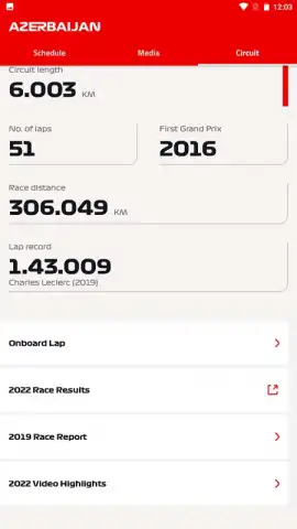 Official F1 ® App скриншот 16