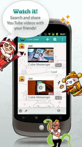 Cubie Messenger скриншот 3