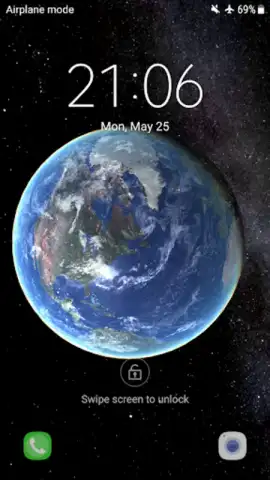 Earth Planet 3D live wallpaper скриншот 2