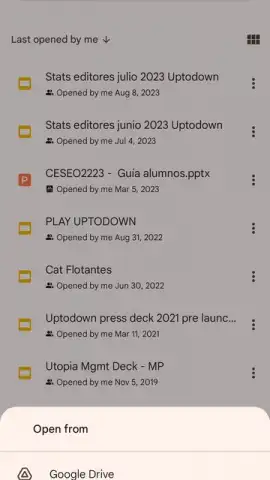 Google Slides скриншот 7