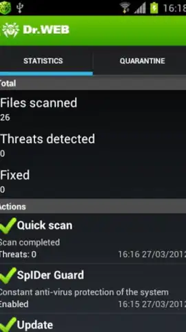 Dr.Web Security Space скриншот 5