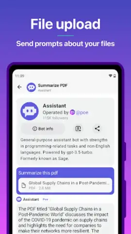 Poe - Fast AI Chat скриншот 6
