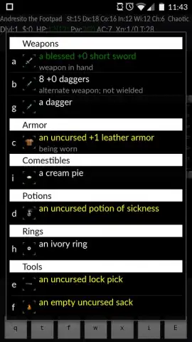 NetHack скриншот 8