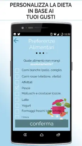 La tua dieta personalizzata скриншот 6