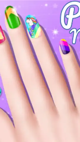 Nail Salon Game Girls Nail art скриншот 4