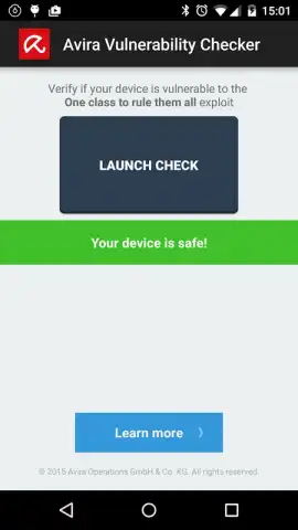 Avira Vulnerability Checker скриншот 2