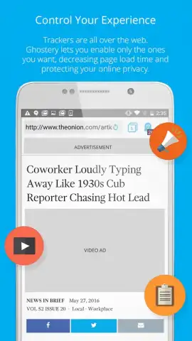 Ghost Browser - Incognito Browsing скриншот 4