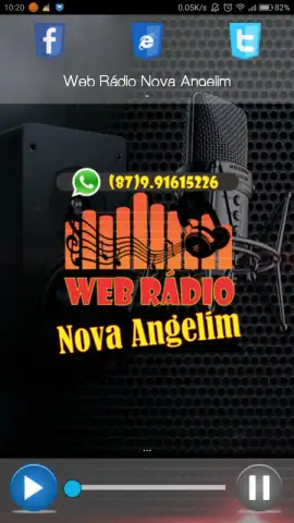 Web Radio Nova Angelim скриншот 2