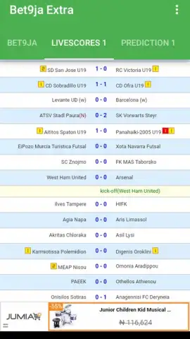 Bet9ja Extra with predictions and Livescores скриншот 6