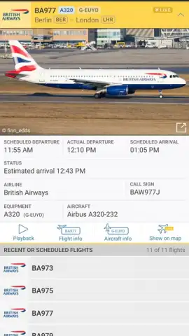 Flightradar24 скриншот 4