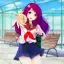Anime High School Girl